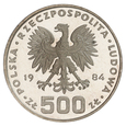 500 zł Łabędź 1984