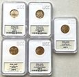 Ciekawy zestaw złotych monet 13 x 100 zł NBP 2002-2016 GCN PR70