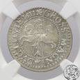 Polska, Zygmunt III Waza, grosz litewski, 1611, Wilno, NGC AU 58