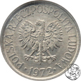 PRL, 50 groszy, 1972, NGC MS63