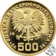Polska, 500  złotych, 1976, Kościuszko
