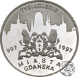 III RP, 20 złotych, 1996, Tysiąclecie Gdańska #