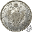 Austria, 2 floreny, 1869