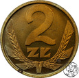 PRL, 2 złote, 1986 - Lustrzanka