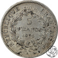 Francja, 5 franków, 1876 A