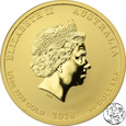Australia, 50 dolarów, Rok Psa, 2018, 1/2 uncji złota 999