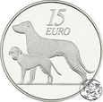 Irlandia, 15 euro, Wilczarz 2012, Fabulous 15