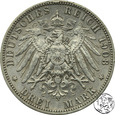 Niemcy, Prusy, 3 marki, 1908 A