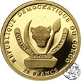 NMS, Kongo, 25 franków, 2008, Jan Pawłeł II - Santo Subito