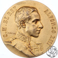 Hiszpania, medal, Alfons XIII, wystawa w Barcelonie 1912