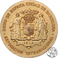 Hiszpania, medal, Alfons XIII, wystawa w Barcelonie 1912