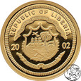 NMS, Liberia, 25 dolarów, 2002, Nelson Mandela