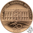 Włochy, 20 euro, 2005, Zimowa Olimpiada Turyn