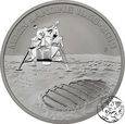 Australia, 1 dolar, 2019, Lądowanie na Księżycu, uncja srebra