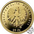 Polska, 25 złotych, 2011, Beatyfikacja