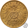 Niemcy, Prusy, 20 marek, 1911 A