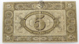 Szwajcaria, 5 franków, 1921