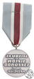 Polska, medal za udział w wojnie obronnej + legitymacja + miniaturka