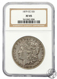 USA, 1 dolar, 1879 CC, NGC XF 45