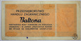 Polska, Baltona, 5 centów, bon towarowy, 1973 A
