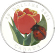Kanada, 20 dolarów, 2011, Tulipan z Biedronką, (Ladybug)