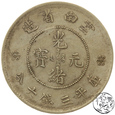 Chiny, 50 centów, 1911 Yunnan