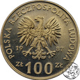 PRL, 100 złotych, 1987, Kazimierz III Wielki - Lustrzanka