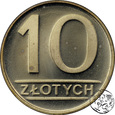 PRL, 10 złotych, 1987- Lustrzanka