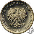 PRL, 10 złotych, 1987- Lustrzanka