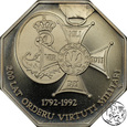 III RP, 50000 złotych, 1992, Virtuti Militari