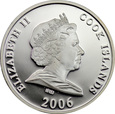 Wyspy Cook'a, 10 dolarów, 2006 Statua Wolności