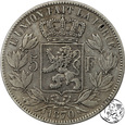 Belgia, 5 franków, 1870