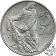 PRL, 5 złotych, 1973, rybak