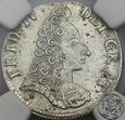 Skandynawia, Dania, 8 skillingów, 1703, Fryderyk IV, NGC MS 63