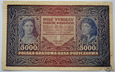 Polska, II RP, 5000 marek polskich, 1920 II Serja B