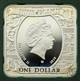 Niue, 1 dolar, 2010, Fryderyk Chopin