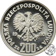 PRL, 200 złotych, 1980, Lake Placid PRÓBA