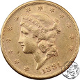 USA, 20 dolarów, 1881 S