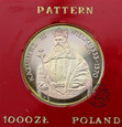 PRL, 1000 złotych, 1987, Kazimierz Wielki PRÓBA