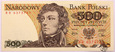 Polska, 500 złotych, 1979 BB