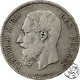 Belgia, 5 franków, 1868