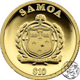 NMS, Samoa, 10 Dolarów, 2009, Kopernik