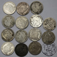 Francja, 14 x 50 centymów, 1864-1869, Napoleon III, LOT