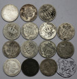 Francja, 14 x 50 centymów, 1864-1869, Napoleon III, LOT