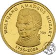 NMS, Togo, 1500 franków, 2006, Amadeusz Mozart