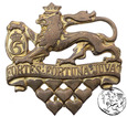 Dania, odznaka na czapkę, Regiment Dragonów Jutlandzkich
