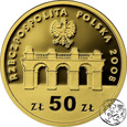 III RP, 50 złotych, 2008, RON (Niepodległość)