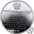 III RP, 10 złotych, 2021, Ferdynand Zweig