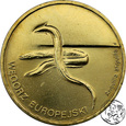 III RP, 2 złote, 2003, Węgorz 