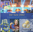 Europa, zestaw 12 pierwszych 1 eurówek, 1999-2002, 12 sztuk